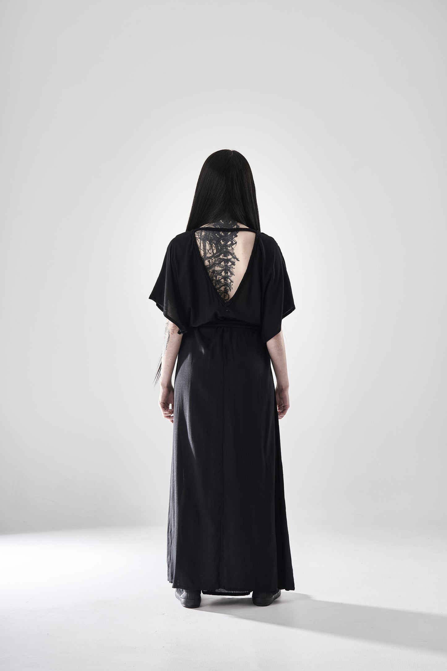 BRAIDED MAXI DRESS